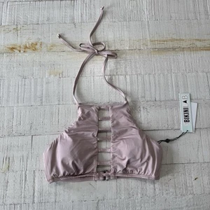 The Bikini Lab Trägertop hochgeschlossen Neu mit Etikett Gr. XS Blush Cut Out Badeanzug - Bild 1 von 12