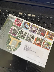 2007 Isle of Man FIRST DAY COVER Centenary TT Motorcycle Races FDC AS SCAN - Picture 1 of 3