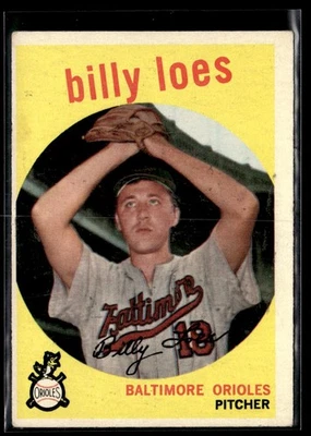 Topps Billy Loes 1959 #336 Foto 1 de 2