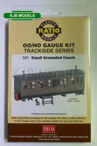 Cuerpo de autobús con conexión a tierra 501 relación calibre OO NUEVO EN CAJA - Kit de plástico - Imagen 1 de 2