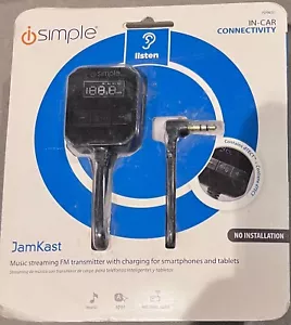 iSimple ISFM31 Trasmettitore FM universale 3,5 mm per lettori MP3 e lettori CD - Foto 1 di 1