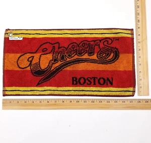 Vintage Sir Christopher Kotton Cheers Boston Golfbag Towel Made In Belgium 17x9 - Picture 1 of 3