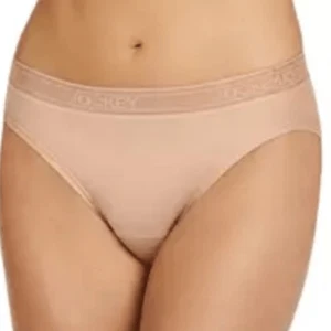 NWT New Jockey Nude Worry-Free Moderate Absorbency Bikini M - Picture 1 of 12