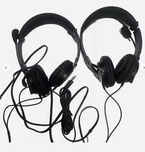 2 Kensington HiFi Headphones with Microphone - Wired Over-the-Head Headphones - Picture 1 of 2