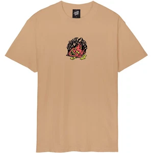 Santa Cruz T-Shirt Delfin Devil Mask Pullover Herren Taupe Original - Bild 1 von 3