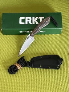 CRKT S.P.E.W., Wharncliffe Point, Plain 3" Fixed Blade, Sheath, G-10 - 2388 - Picture 1 of 9