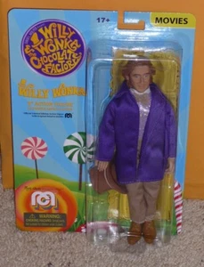 2021 Mego Wave 10 - Willy Wonka & The Chocolate Factory 8" Action Figure - MOC - Picture 1 of 2