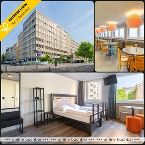 3 Tage Kurzurlaub zu zweit a&o Frankfurt Galluswarte Hotelgutschein Urlaub Reise - Bild 1 von 8