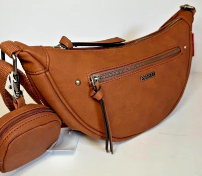 Womens Rosetti Convertible Handbag Brown & hanging pouch *NEW/TAG** - Image 1 of 4