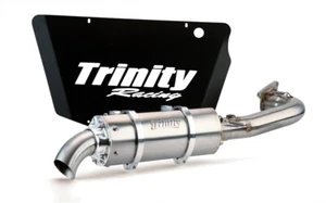 16-2021 Polaris RZR XP Turbo Trinity Racing FULL Exhaust System SS Stinger - Picture 1 of 3