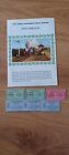 Nene Valley Steam Railway Leaflet And Tickets 1980s?