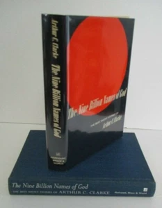 Arthur C. Clarke THE NINE BILLION NAMES OF GOD 1st edition in DJ, 1967 - Picture 1 of 5