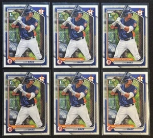 2024 Bowman - Prospects 1st Lot of (6) Luis Baez (RC) #BP-66 Houston ASTROS - Picture 1 of 4