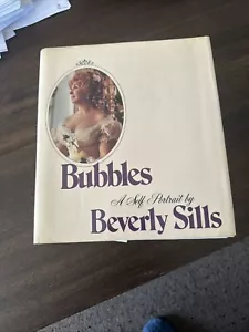 Signed Beverly Sills Bubbles Brooklyn Opera Singer Soprano First Printing HCDJ - Foto 1 di 4