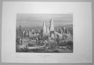 1857 Meyer Druck CASAS GRANDES, CHIHUAHUA, MEXIKO, #37 - Bild 1 von 1