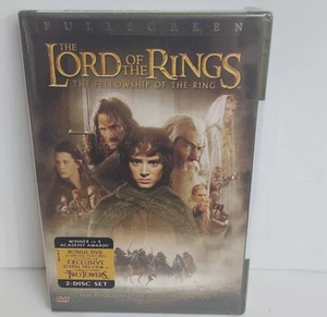 The Lord Of The Rings: The Fellowship Of The Ring (DVD,2001) - Picture 1 of 4