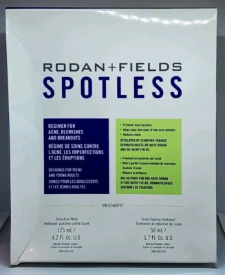 Rodan Fields Spotless Acne Regimen for Teens & Adults Step 1 and 2 New 03/2026 - Image 1 of 4