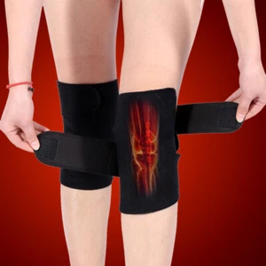 Electric Heated Knee Pad Brace Arthritis Pain Relief Warm Therapy Leg Wrap Belt - Picture 1 of 11