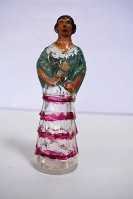 Botella de licor decorativa vintage matador y amplificador bailarina flamenca coleccionables "K Foto 1 de 4