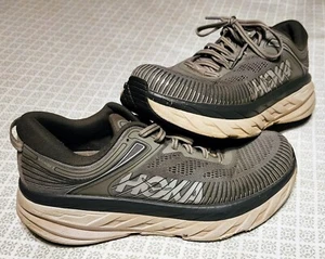 Hoka One One Bondi 7 1110518 Herren Grau Schnürschuhe Niedrig Laufschuhe Größe 11 - Bild 1 von 15