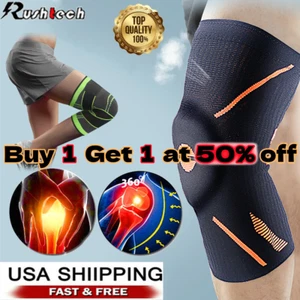 Plus Size External Hinged Knee Brace with Compression Wrap for Big & Wide Thighs - Picture 1 of 23