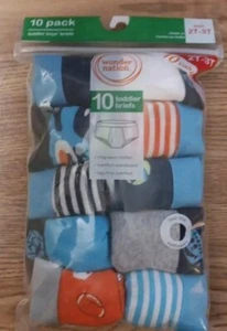 10 Pack Wonder Nation 2T-3T Toddler Boys Briefs - Picture 1 of 2