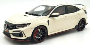 Otto Mobile 1/18 Scale Resin OT388 - Honda Civic Type R GT FK8 - White - Picture 1 of 6