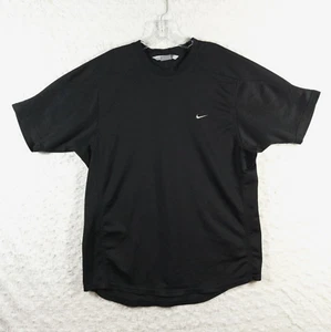 Camiseta de Entrenamiento Nike Para Hombre XL Negra Manga Corta Rendimiento Atlético Tejida - Imagen 1 de 8