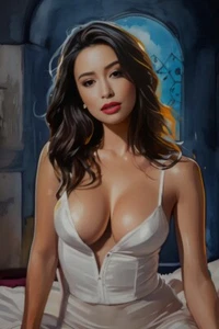 4 x 6 inch Christian Serratos Exclusive Art Print Collectible Photo - Picture 1 of 1