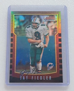 2000 Bowman Chrome Refractor - #18 Jay Fiedler - Picture 1 of 2