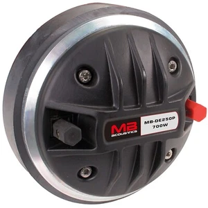 MB Acoustics Polyimide Compression Driver 1.75" VC 8Ω 700W 2/3-Bolt-On DE250P - Picture 1 of 9
