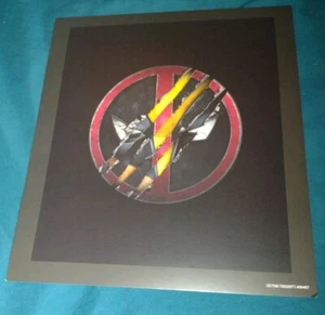 Gamestop Mini Promo Poster Marvel Deadpool & Wolverine Movie 11.5 X 10 - Picture 1 of 1