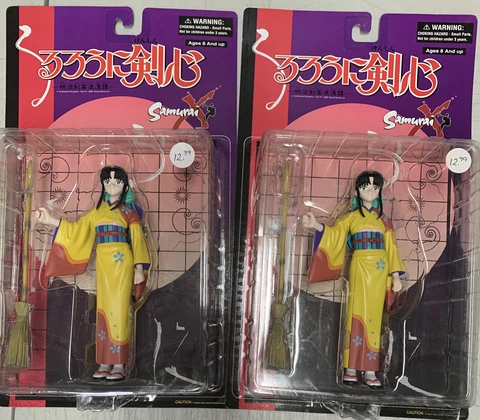 🔥Rurouni Kenshin/Samurai X Kamiya Kaoru Action Figure 😱BOTH FACTORY SEALED🔥 Cover