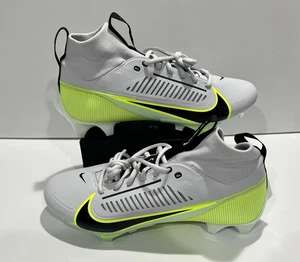 Nike Vapor Edge Pro 360 2 Grey Volt Football Cleats DA5456-004 Men's Sz 12.5 NEW - Picture 1 of 5