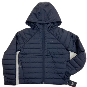 Under Armour Women's Insulate Jacket Small Black 1364909  Gray - Picture 1 of 6
