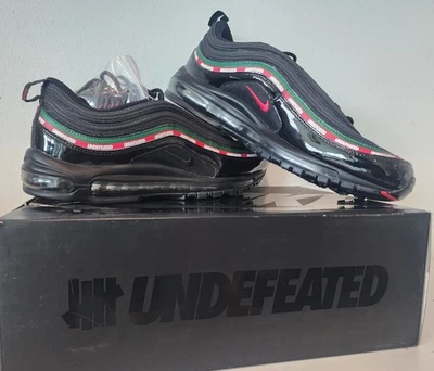 Size 13 - Nike Undefeated x Air Max 97 OG Black (Xtra Laces) - Photo 1/4