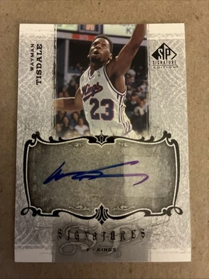 2006-07 Upper Deck SP Signature Edition Autograph #SPS-WT Wayman Tisdale - Image 1 of 2