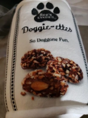 See's Candy Peluche Chirriante Perrito-ettes Juguete para Perros! ¡Nuevo! Foto 1 de 4