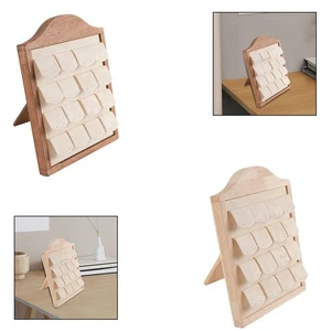 Earring Display Stand Hold 16 Pairs Gift Compact Storage Organizer Earring - Picture 1 of 15
