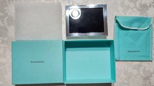 Tiffany & Co. Photo Frame Silver Two Sided Picture Frame Rare Limited Gift - Picture 1 of 10