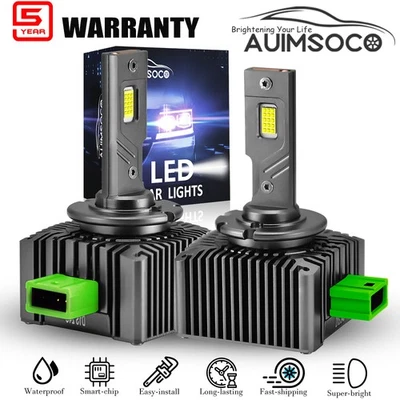 For Lincoln Continental 2017-2020 LED Headlight Bulbs Incredibly Long-lasting - Image 1 of 4