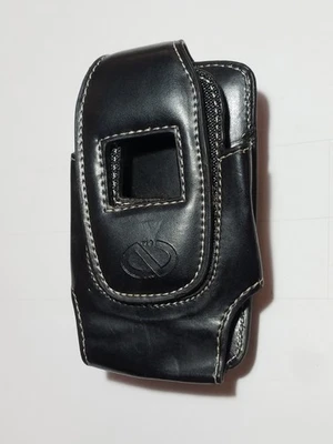 Rare Genuine Leather Old School Flip Phone Belt Carrying Pouch Case For LG Moto - Image 1 of 4
