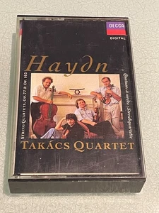 Joseph Haydn - String Quartets Op. 77 & 103 - Cassette Tape Album - Takacs 1990 - Picture 1 of 5
