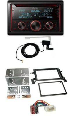 Pioneer 2DIN MP3 DAB USB CD Bluetooth Autoradio für Suzuki Grand Vitara ab 2005 - Bild 1 von 4