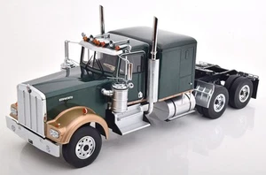 1:18 Road Kings Kenworth W900 verde oscuro-metálico/dorado metálico - Imagen 1 de 6