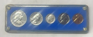 1956 US Silver Proof Type 2 Blue Capital Holder 5 Coin Set - Picture 1 of 3
