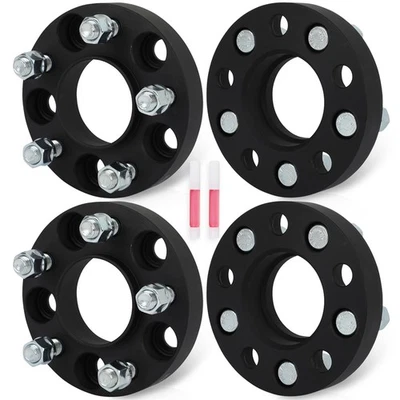 4 pcs 14x1.5 Hub Centric Wheel Spacers 1" For Dodge Challenger 2008-2022 5x115 Foto 1 de 4