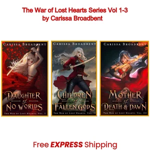 3 Books SET - The War of Lost Hearts Series by Carissa Broadbent Indie PAPERBACK - Imagen 1 de 11