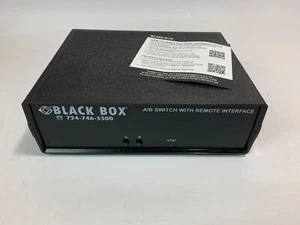 Black Box SW1040A CAT6 A/B Switch - Latching RJ45 Remote Control - Picture 1 of 3