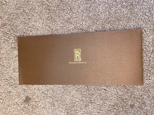 RARE VINTAGE 1978 ROLLS ROYCE THE WORLDS FINEST MOTOR CAR LEASING BROCHURE - Photo 1/9